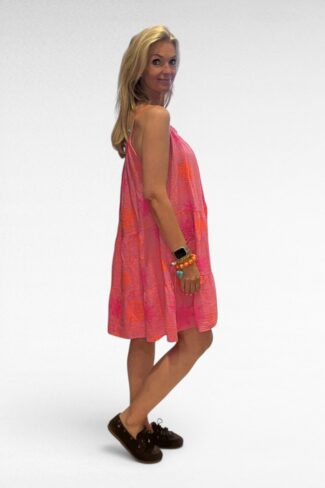 Alternative view of Spghettieband jurk Roze zon