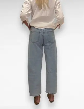 Alternative view of Barrel Jeans met studs Blauw