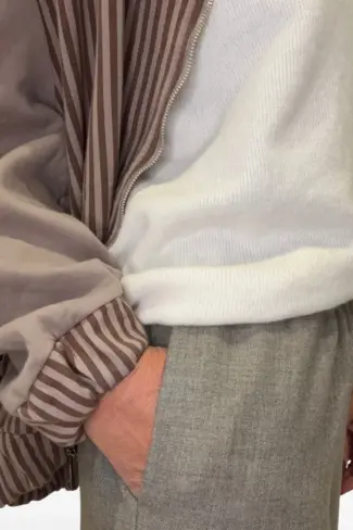 Alternative view of Beige Ballon Broek