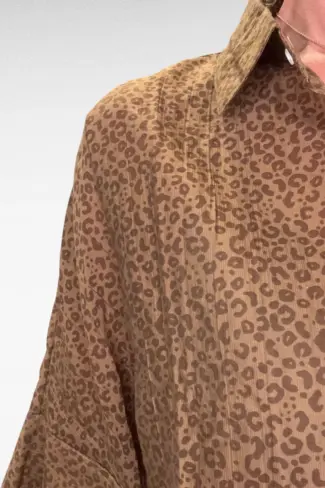 Alternative view of Blouse met luipaardprint