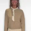 beige vest