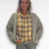 licht blauw vest