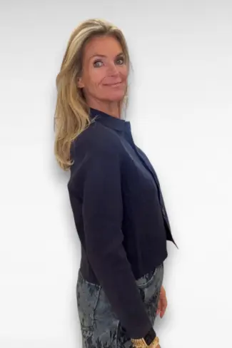 Alternative view of Vest Blauw