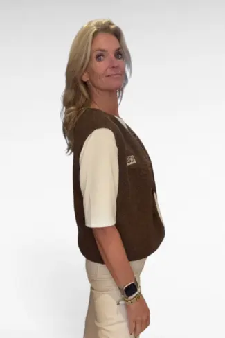 Alternative view of Teddy Gilet Bruin