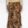 bruine print rok