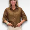 groene blouse