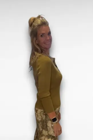 Alternative view of Trui met Kraag Groen