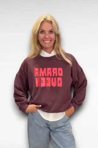 sweater met tekst