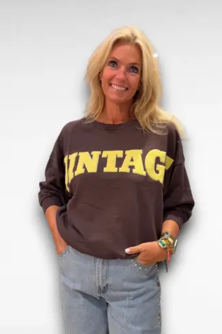 bruine sweater