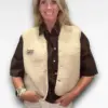 beige gilet