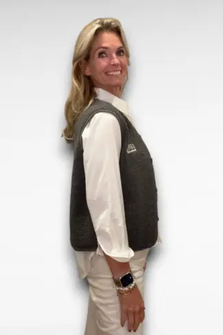 Alternative view of Teddy Gilet Grijs