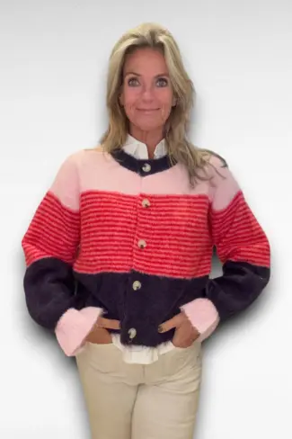 roze vest