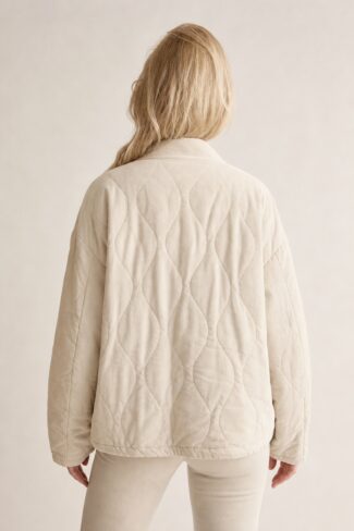 Beige Jas – achterkant