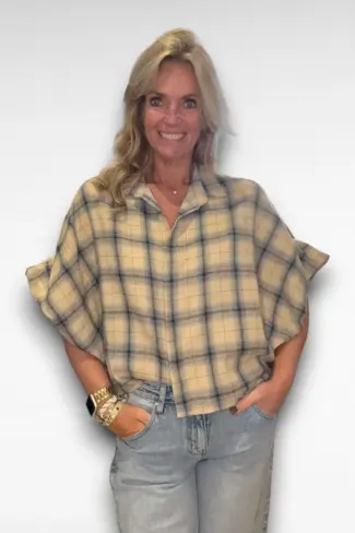 beige blouse