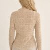 Beige Top Linnea – achterkant
