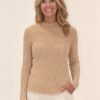 Beige Top Linnea – voorkant