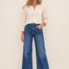 Blauwe Palazzo Jeans – overzicht
