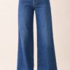 Blauwe Palazzo Jeans – voorkant