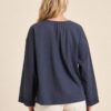 Blouse Blauw – achterkant