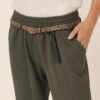 Broek Khaki met Riem – detail