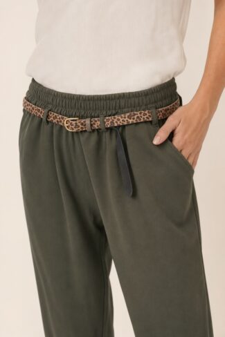 Broek Khaki met Riem – detail