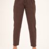 Bruine Ballon Jeans – voorkant