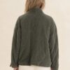 Corduroy Groen Vest / Jas – achterkant
