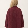 Corduroy Rood Vest / Jas – achterkant