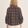 Geruite blouse Roze – achterkant