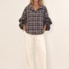 Geruite blouse Roze – overzicht