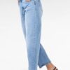 Jeans Barrel Blauw – detail