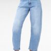 Jeans Barrel Blauw – voorkant