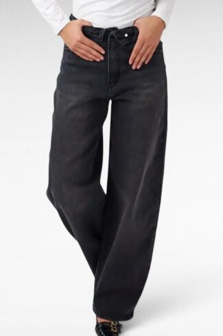Jeans Barrel Grijs – voorkant