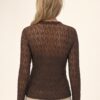 Linnea Bruine Blouse – achterkant