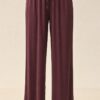 Satijnen Broek Rood – voorkant