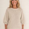 Beige damestrui, voorkant
