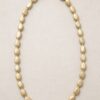 Goudkleurige grote kralenketting, volledig product