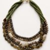Goudkleurige kralenketting, volledig product