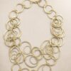 Goudkleurige schakelketting, volledig product