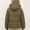 Groene Donsjas, achterkant