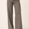Jean Wide Leg Bruin, voorkant