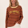 Oranje damesshirt, voorkant
