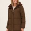 Parka Bruin, voorkant