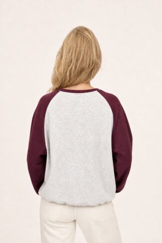 Pull Baseball Rood, achterkant